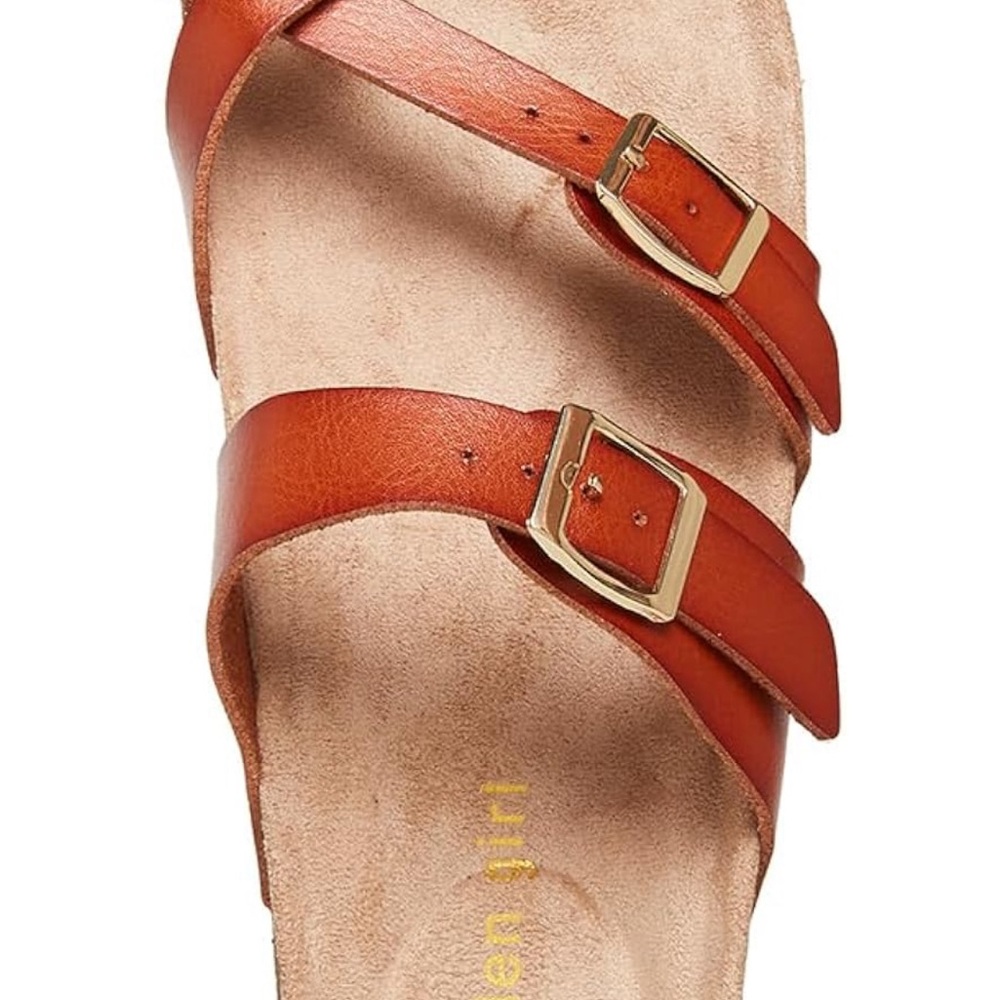 NEVER WORN Women's Madden Girl Footbed Sandals Size 10